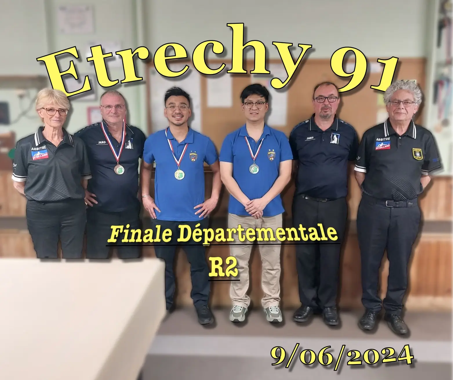 You are currently viewing Billard: Massy 1ère en Finale Départementale Bande R2