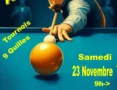 Le Billard Français se joue à 9 quilles à Massy
