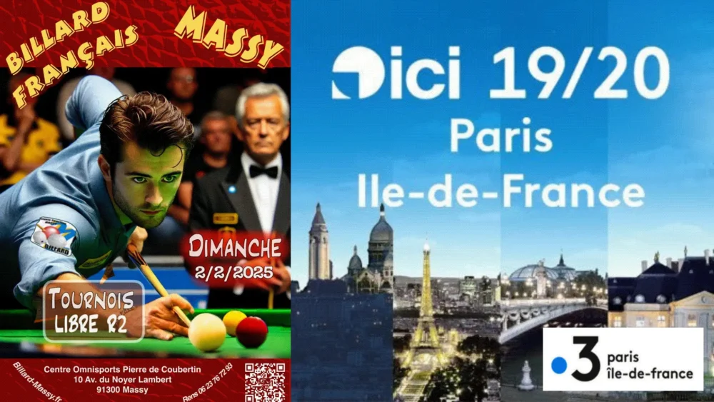 You are currently viewing Le Club de Massy Billard à la Télé sur FR3