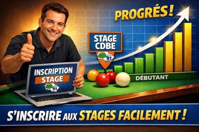 You are currently viewing Des stages de billard gratuits pour progresser dans l’Essonne !