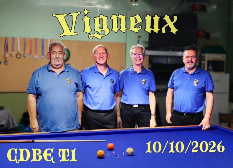 Vous consultez actuellement Billard 5 quilles : un beau début de saison pour les Massicois !